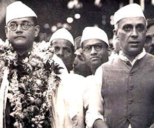 jawaharlal nehru and subhas chandra bose 