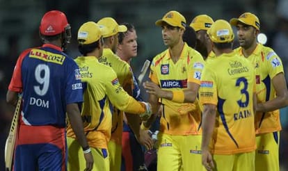 When yuvraj singh meet csk skipper MS dhoni