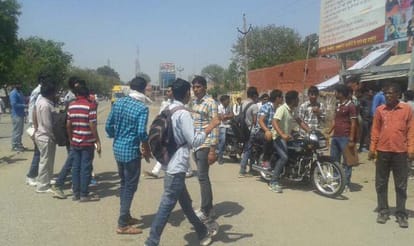 young girl kidnap at market, put in car and fled 