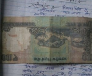 Students write awkward letters in answer copy in up