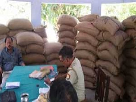 Grain quota is caught