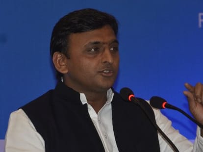 SP leaders are violating the law in UP.