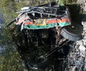 two dies 24 injured in ramban matadore accident