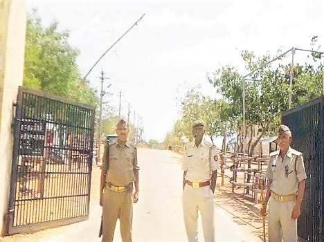 EVM was kept under tight security