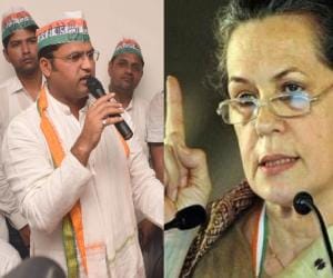 big rebellion in haryana congress, hooda Vs tanwer