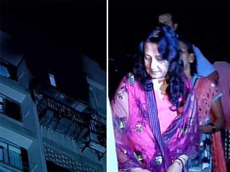 fire at actress moon moon sen house mumbai