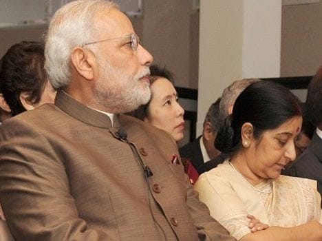 modi and sushma: every thing is fine in party?