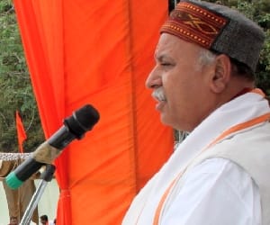 VHP International Working President Pravin Togadia in Nahan sirmour.