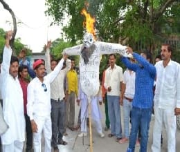 Syus workers blew Governor's effigy