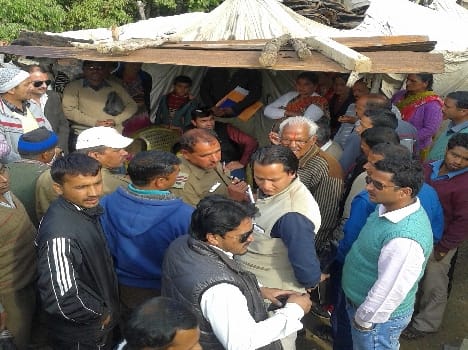 Hot Mix Plant landed rural protest 