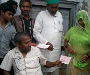 Cheques to be taken back by farmers.