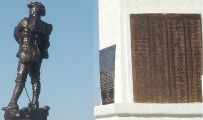 pm modi gift garhwal rifal statue to french president.