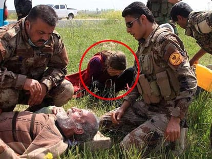 yazidi girl raped by ten ISIS militants is pregnant