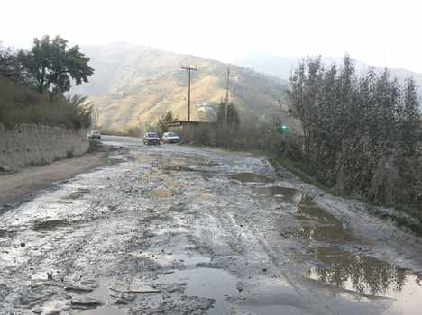 bjp made CD on Theog-Hatkoti road.