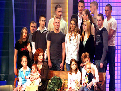 woman who is pregnant with quadruplets at 65
