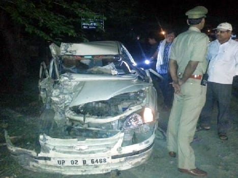 Death of woman in road accident