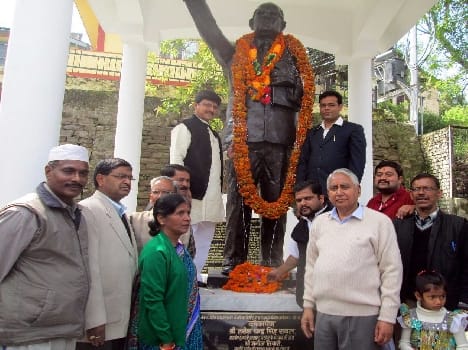 Ambedkar Jayanti was celebrated in the district forced fanfare