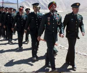 Indian, Chinese army meet for peace along LAC
