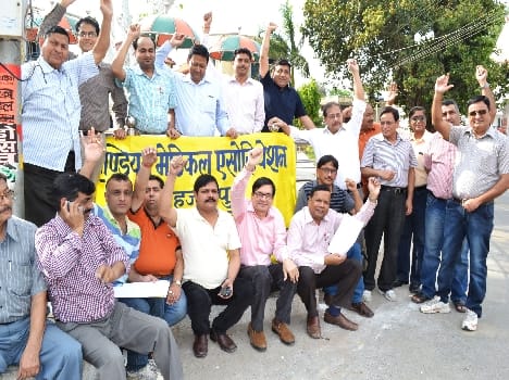 Martyr statues encompass the doctors