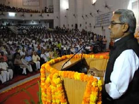 Rss leader Dr Krishna gopal said baba sahab not opposite Gandhi nor relision