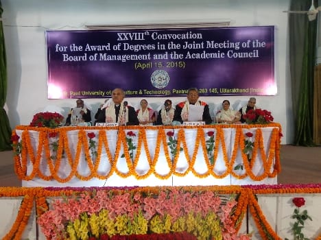 Pant University 4988 titles announced at the 28th Convocation