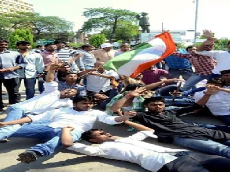Organically and 23 students arrested in sabotage , registering FIR