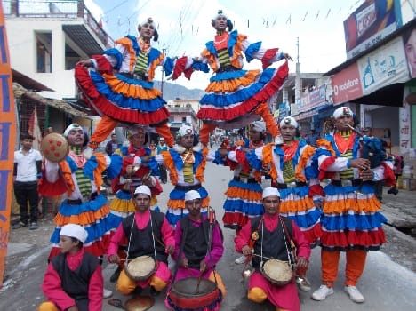Syalde Bikuti snippet in Dwarahat Kumaonis folk culture festival.