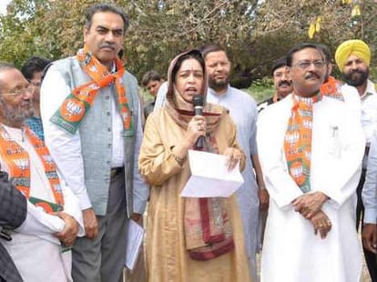 one year report card of narendra modi chandigarh mp kirron kher
