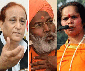 controversial statement of shashi maharaj and azam khan