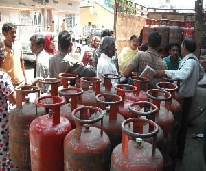gas agency put condition for gas connection.