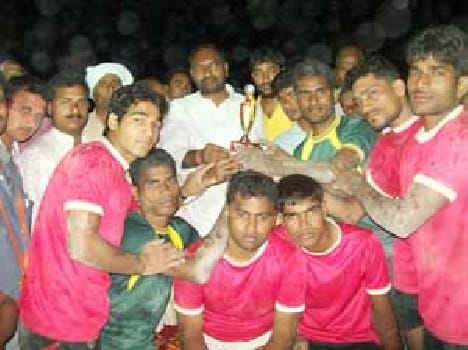 Kabaddi defeated the Khanpur Dumria