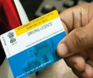 online driving license application.