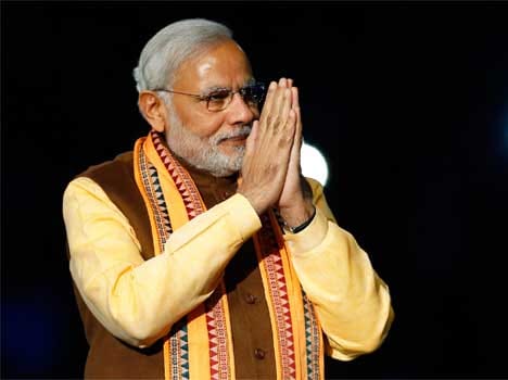 modi's actions differ with his words