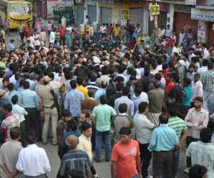 rakesh murder case, protest in jammu