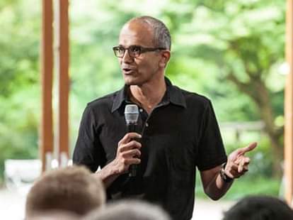 Satya Nadella tops pay chart of CEO