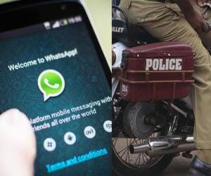 if police staff Sought bribes, complaint on whatsapp