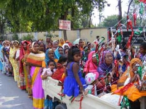  The grand procession turned Shiva