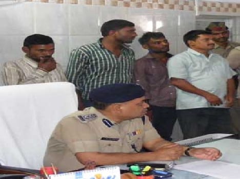 Five accused police handle advanced
