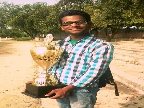 kamal in the National Blind Cricket Championship selection