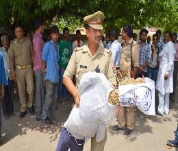 Police did not burn Masarrat the mannequin