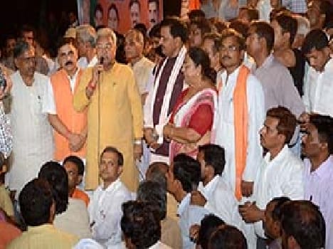 Chairman of the Commission with the SP government attacked the BJP