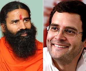 Ramdev tried to get close to Congress but Sonia dismissed.