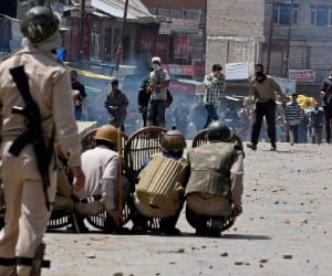 shutdown in kashmir over separatist leader masarat alam's arrest
