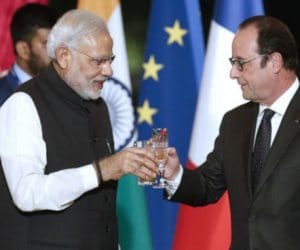 modi's  three nation visit
