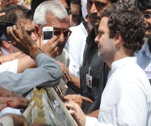 Rahul rally in ramlila maidan in delhi