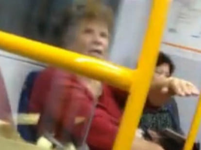 Australian woman defends Muslim couple, shames racist on video