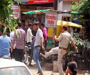 Students in school beating, police trace out.