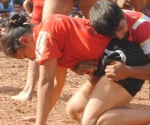 divya sen beat many wrestler at bilaspur.