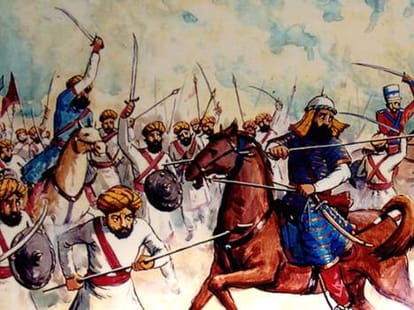revolt againest british on 20th april 1857.