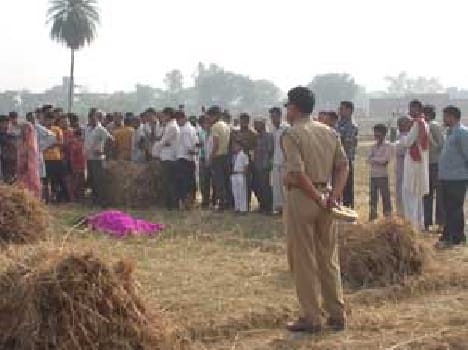 Woman's dead body found in wheat field
